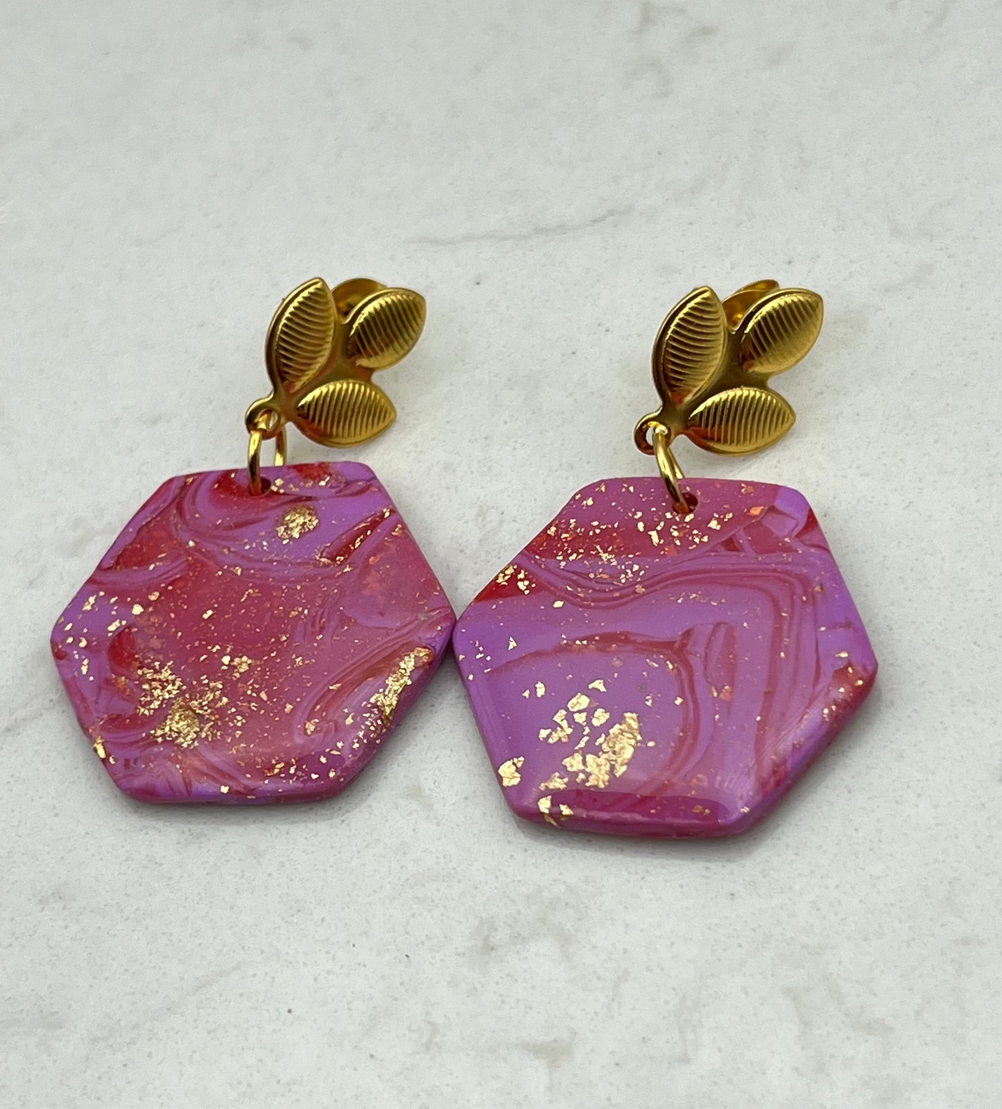 Hexagone color block