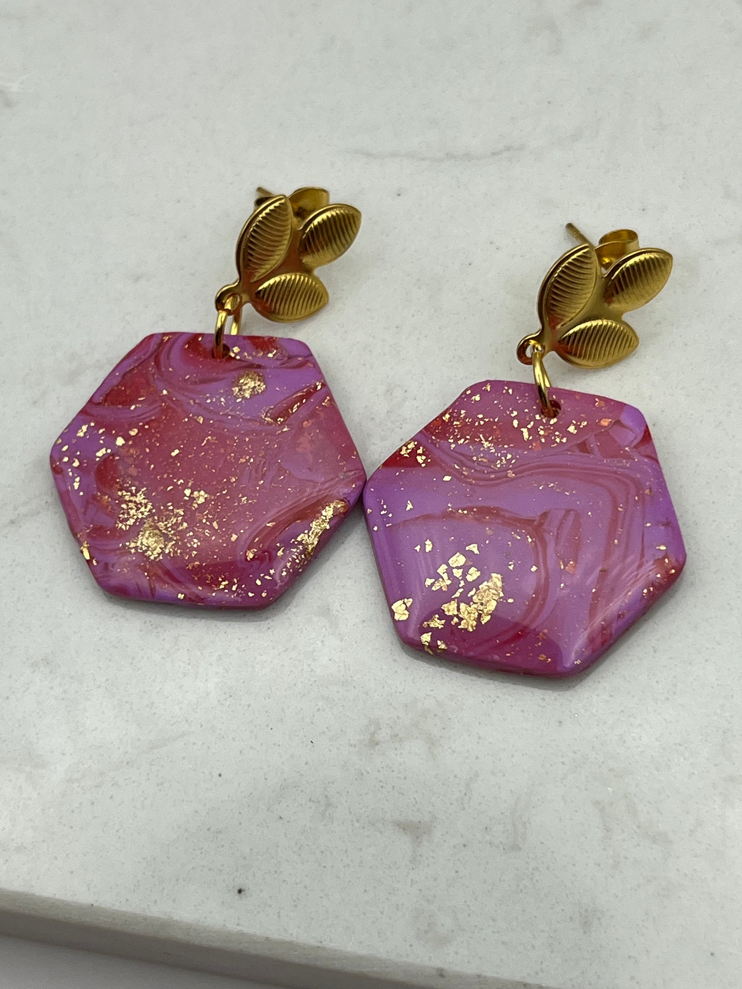 Hexagone color block